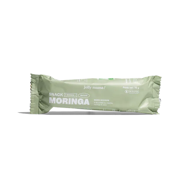 Jolly Mama Snacks Mama Moonies snack matcha sans gluten 1 produit