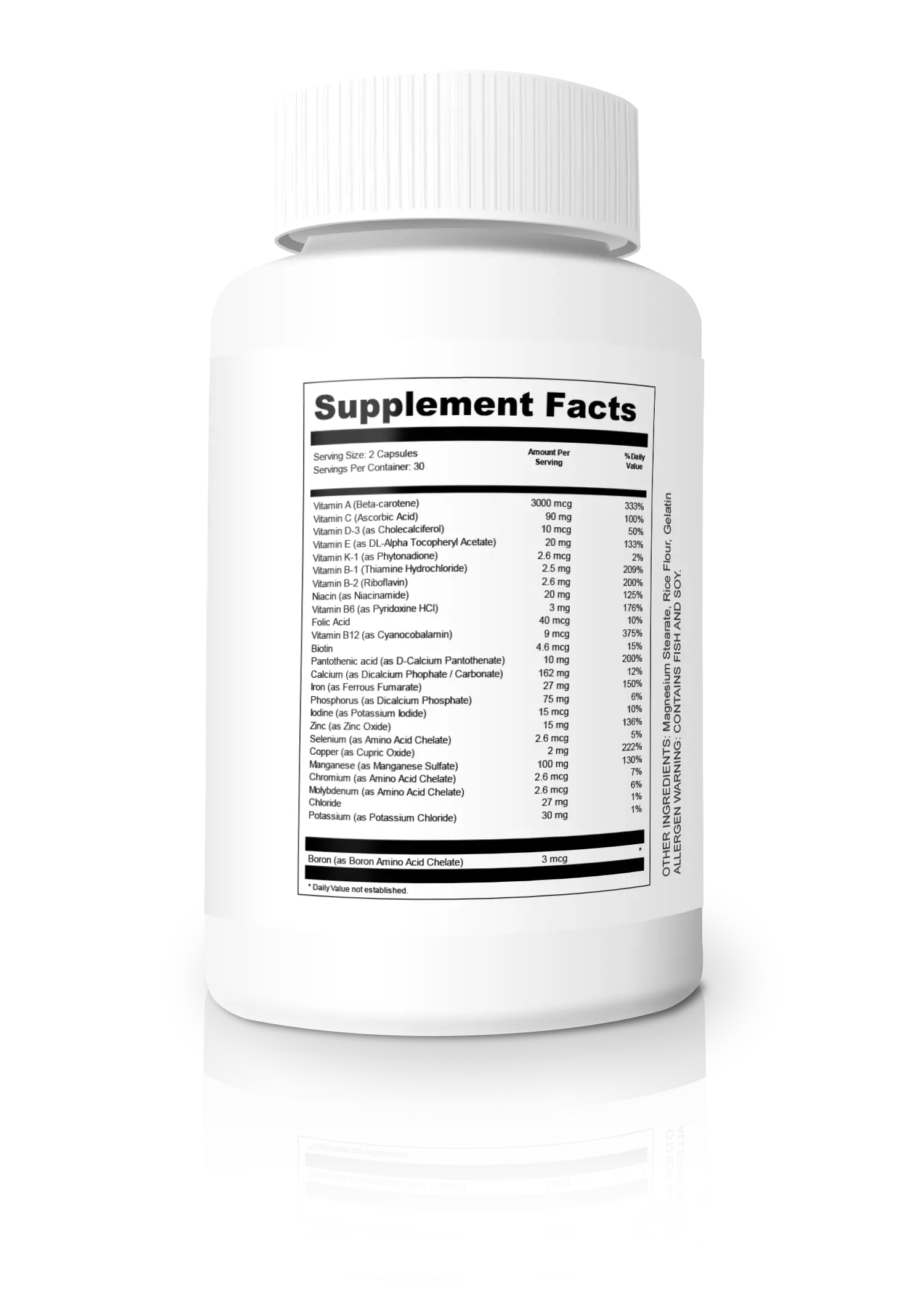 American Biologics Minerals Ultra Minerals gélule multi-minéraux