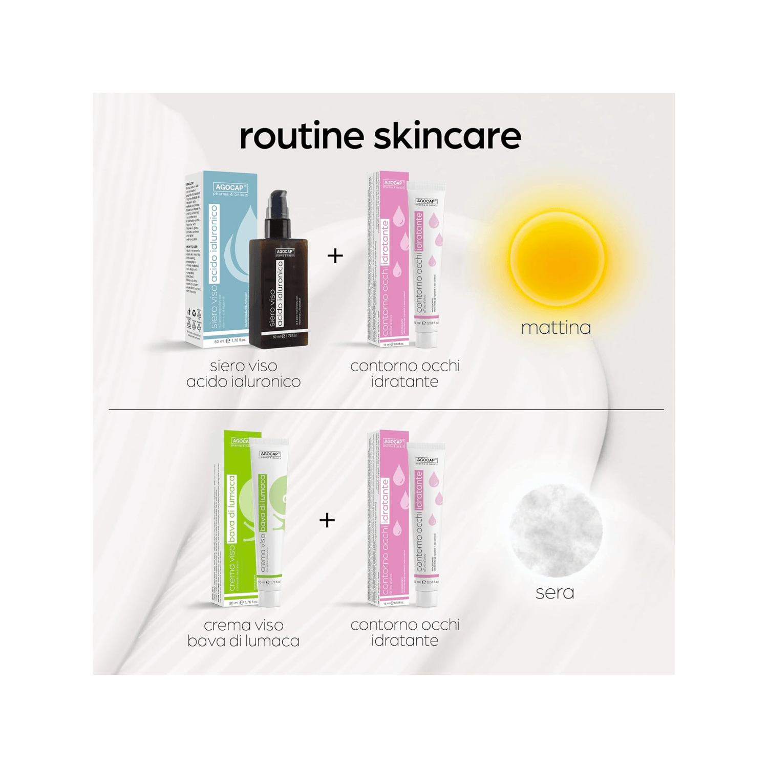Agocap Skincare coffret soin visage femme 3 pièces