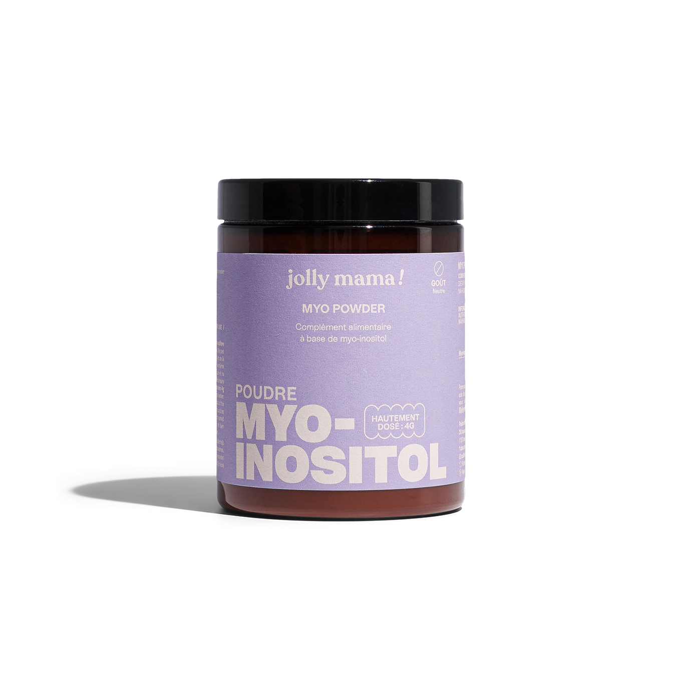 Jolly Mama Compléments Myo-powder myo-inositol 1 mois fertilité