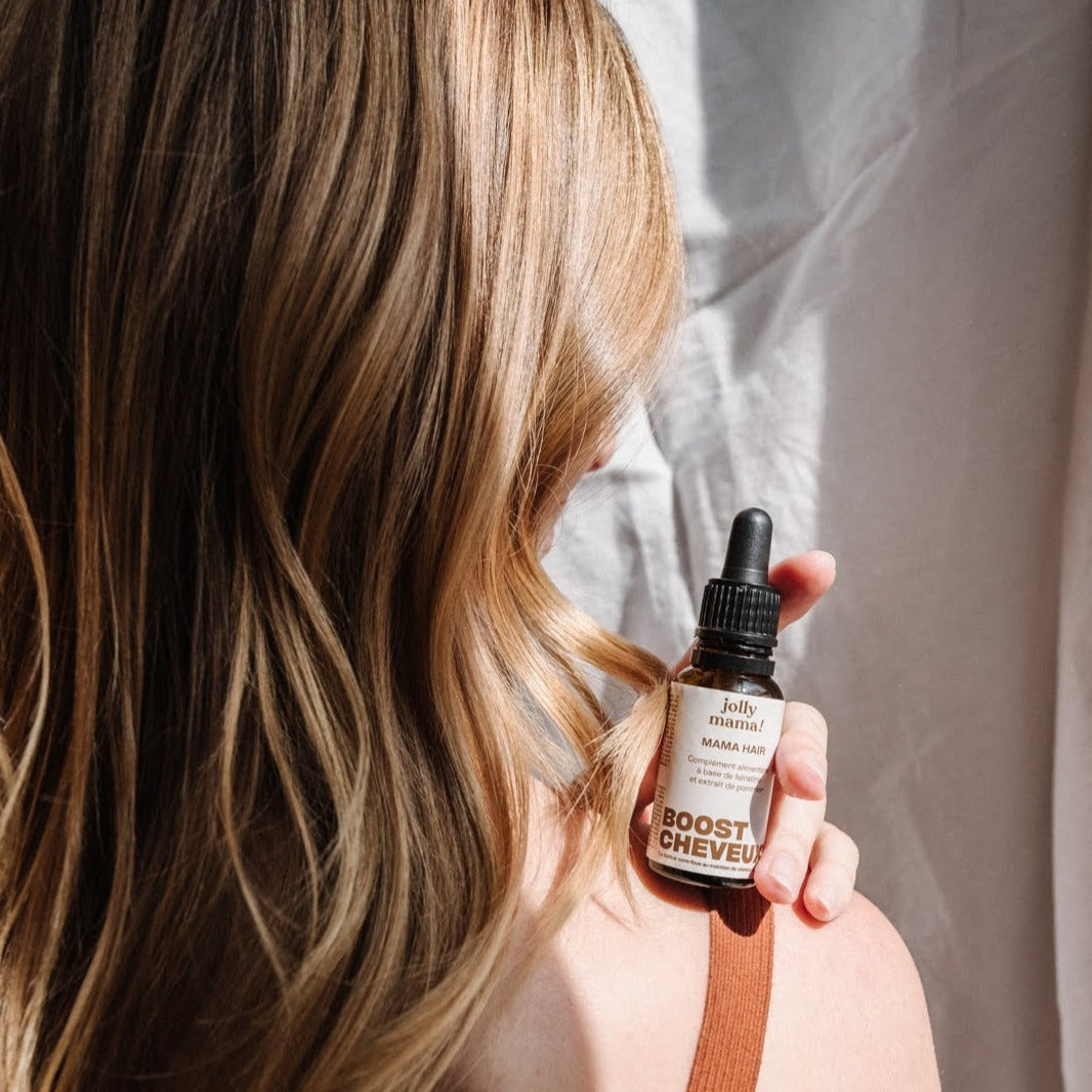 Jolly Mama Mama hair complément cheveux 30 jours biotine