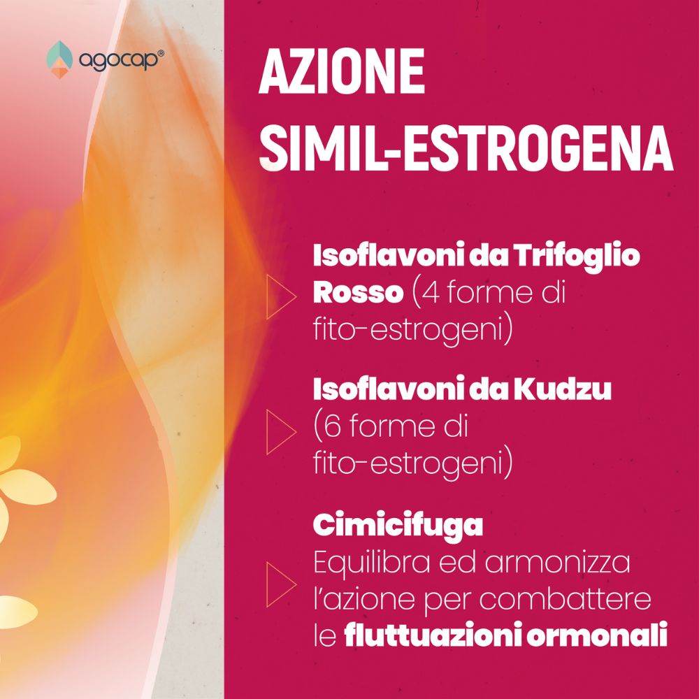 Agocap Isovamp complément ménopause isoflavones