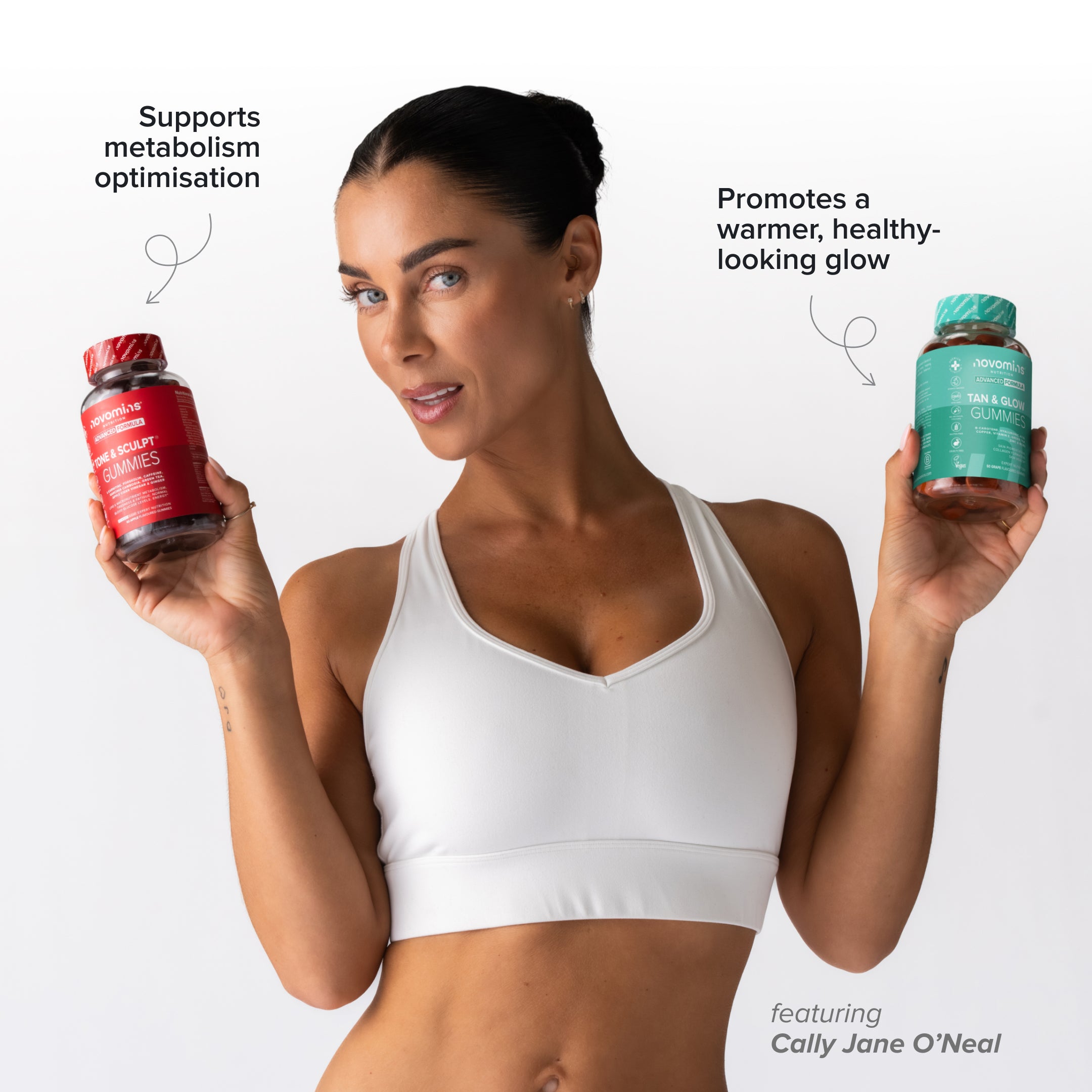 Novomins Tanned & Toned Bundle Gummies Été