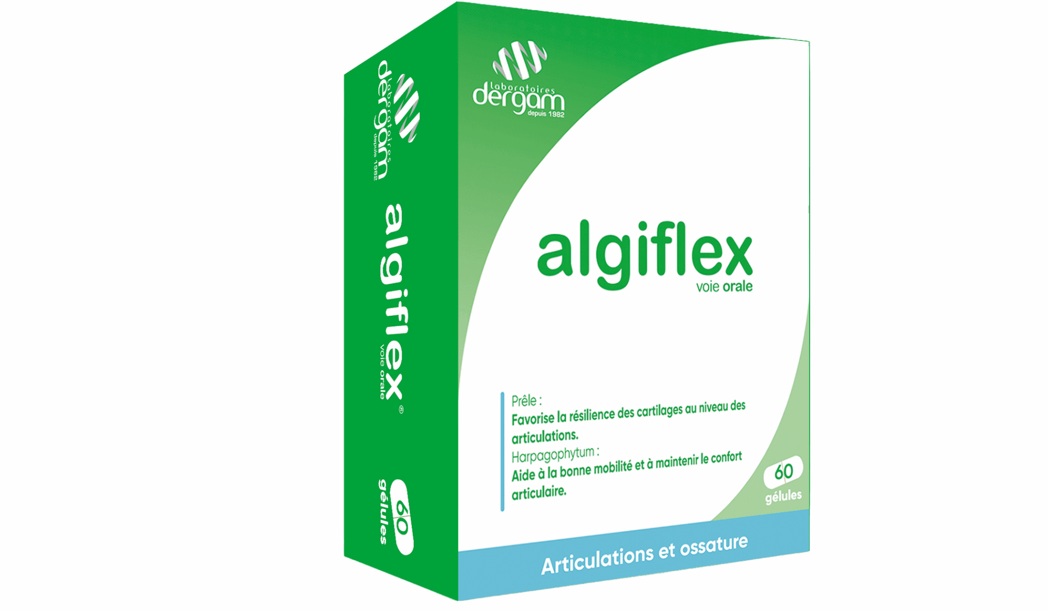 Dergam Confort physique et psychique Algiflex complément gélules
