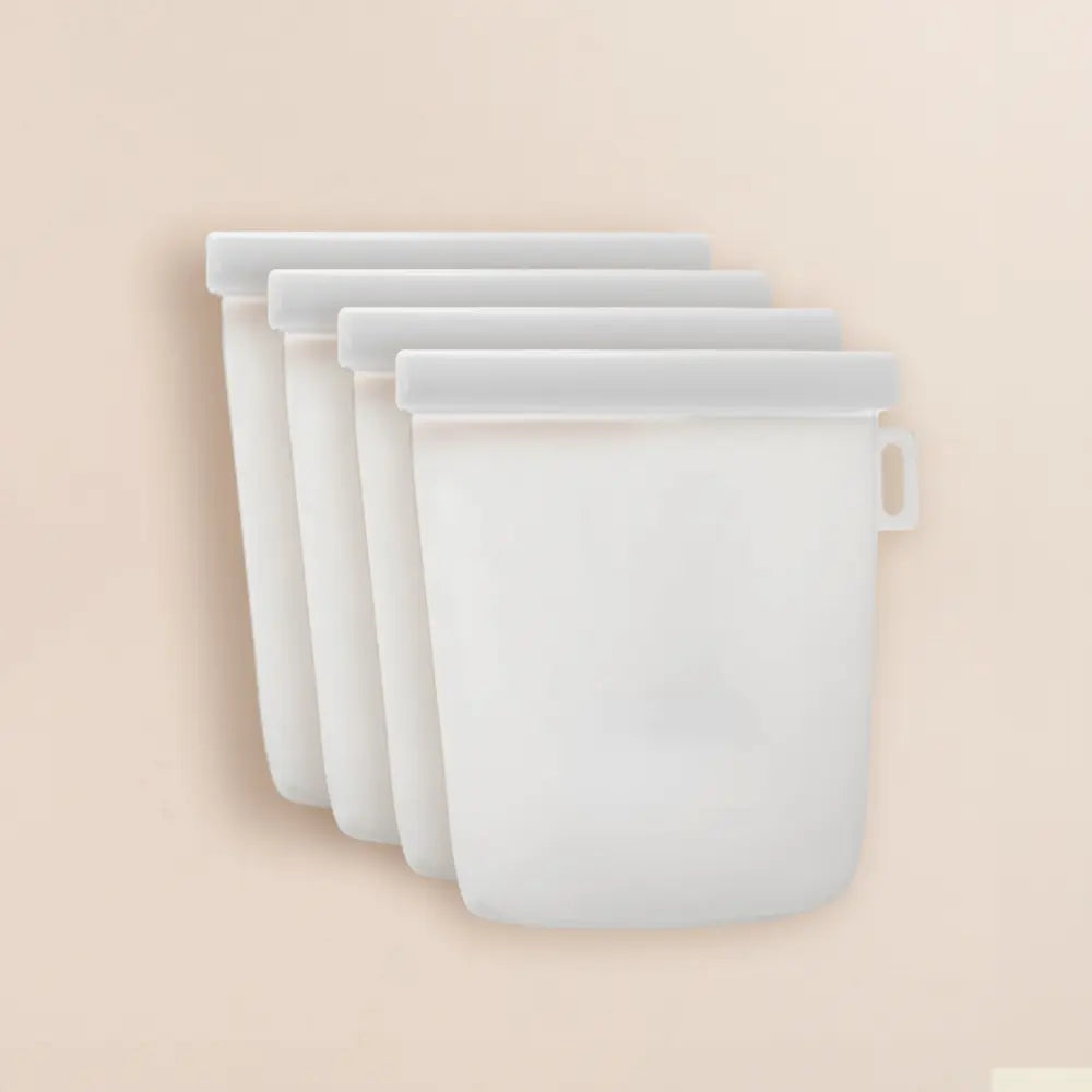 Jolly Mama Accessoires Sachet lait maternel silicone 240mL x4