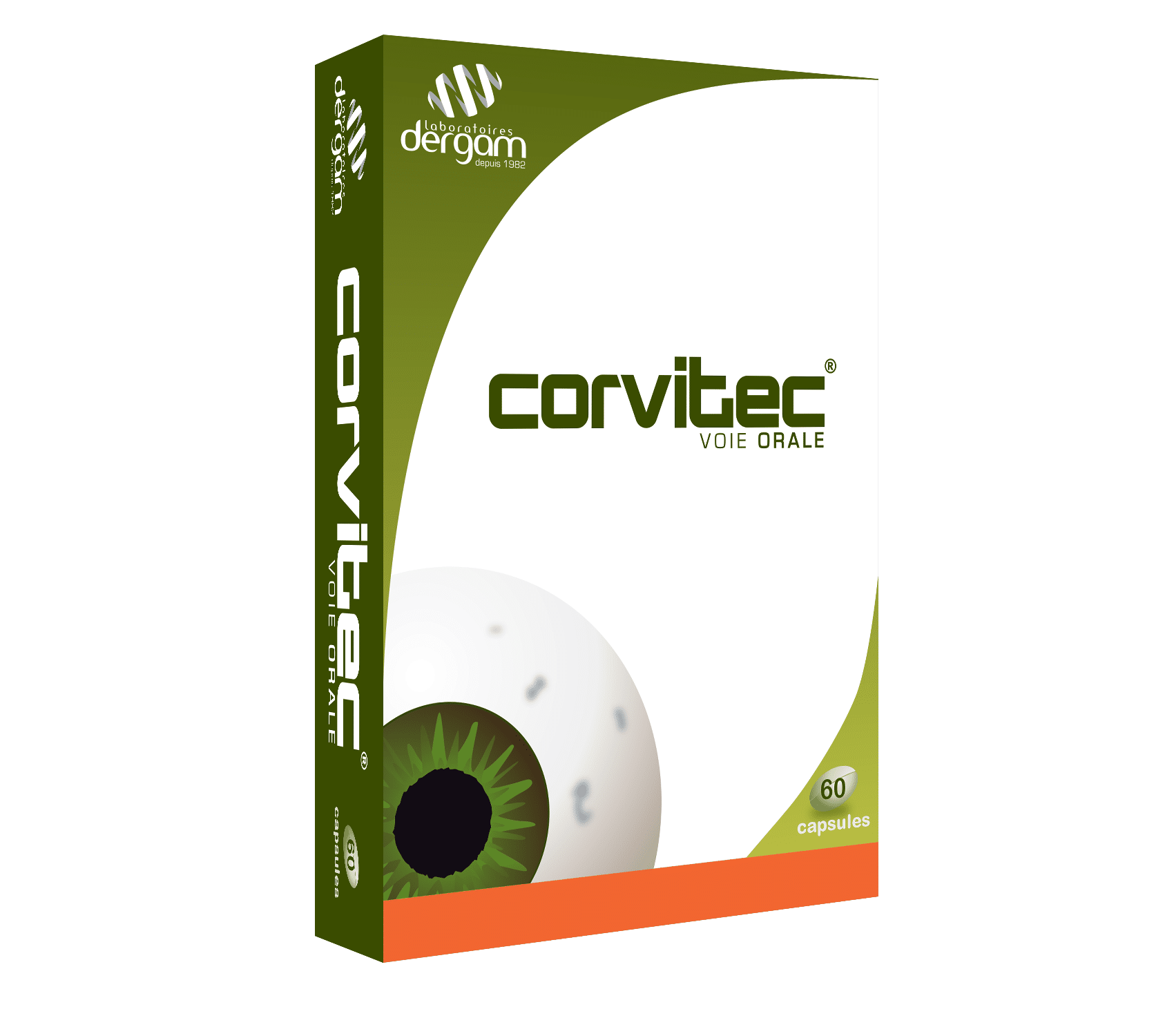 Dergam Corvitec complément alimentaire gélules vision yeux
