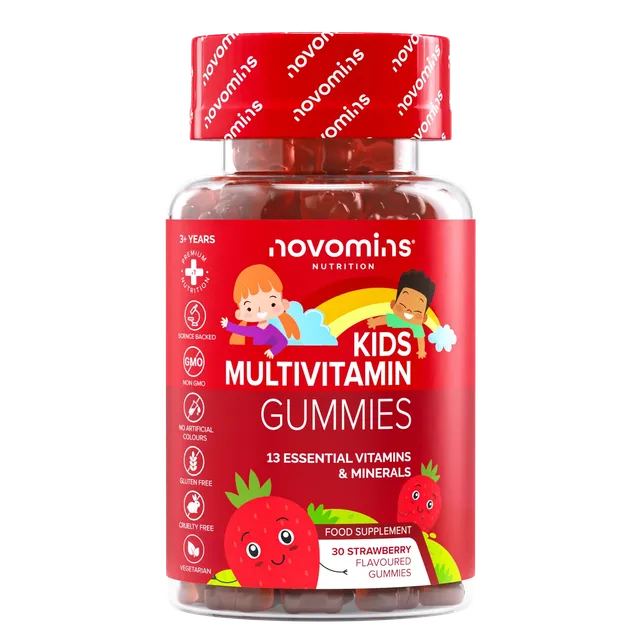 Novomins Multivitamines Enfants gummies 13 vitamines vegan