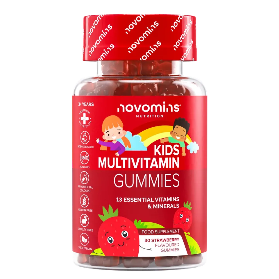 Novomins Multivitamines Enfants gummies 13 vitamines vegan