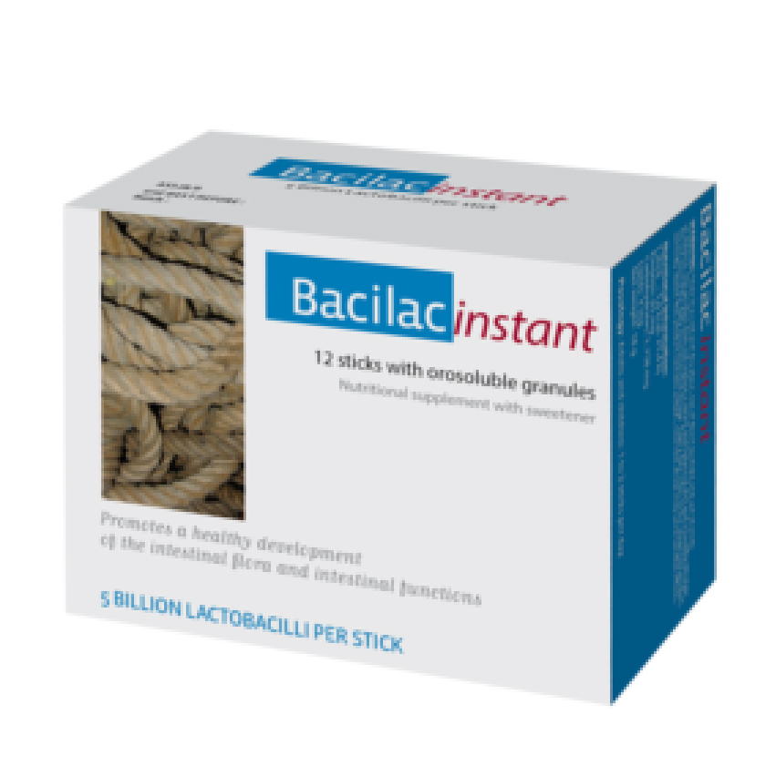 Vinalac Bacilac Instant probiotique 16 sticks vanille L.rhamnosus