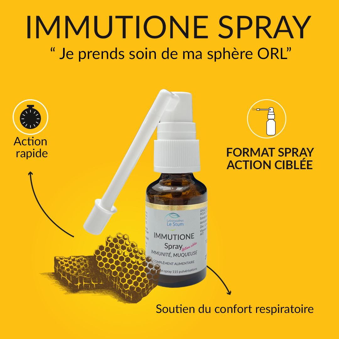 Le Stum Immutione Spray Gorge Propolis Immunité