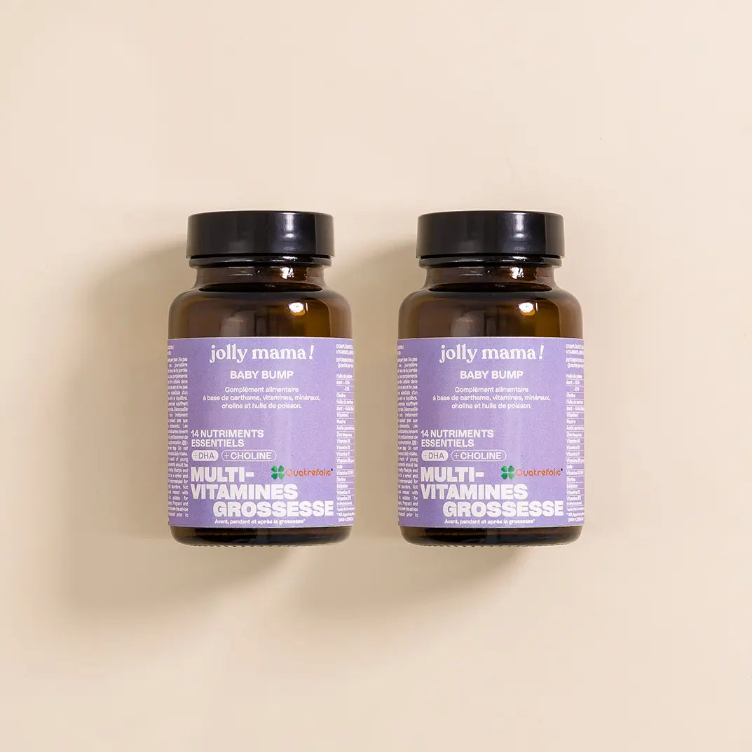 Jolly Mama Baby Bump compléments alimentaires DHA 1 mois