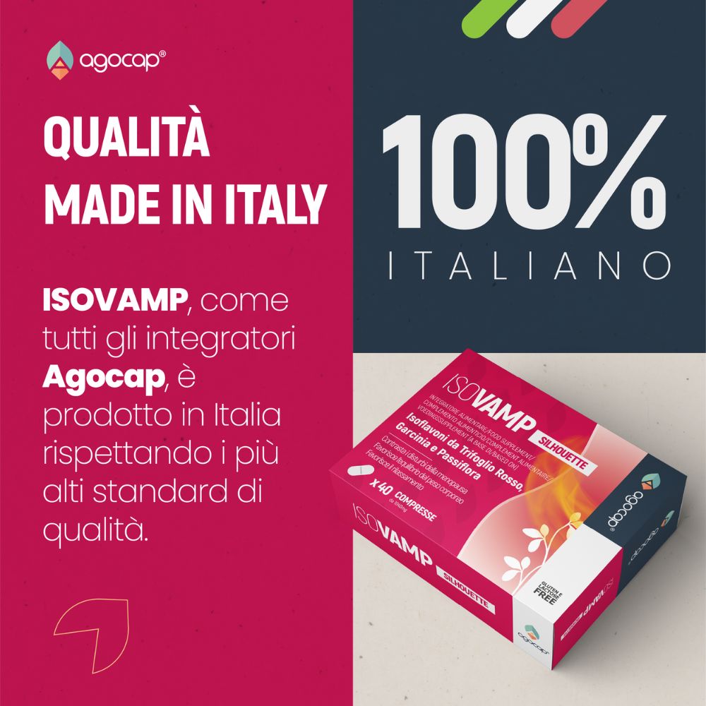 Agocap Isovamp complément ménopause isoflavones