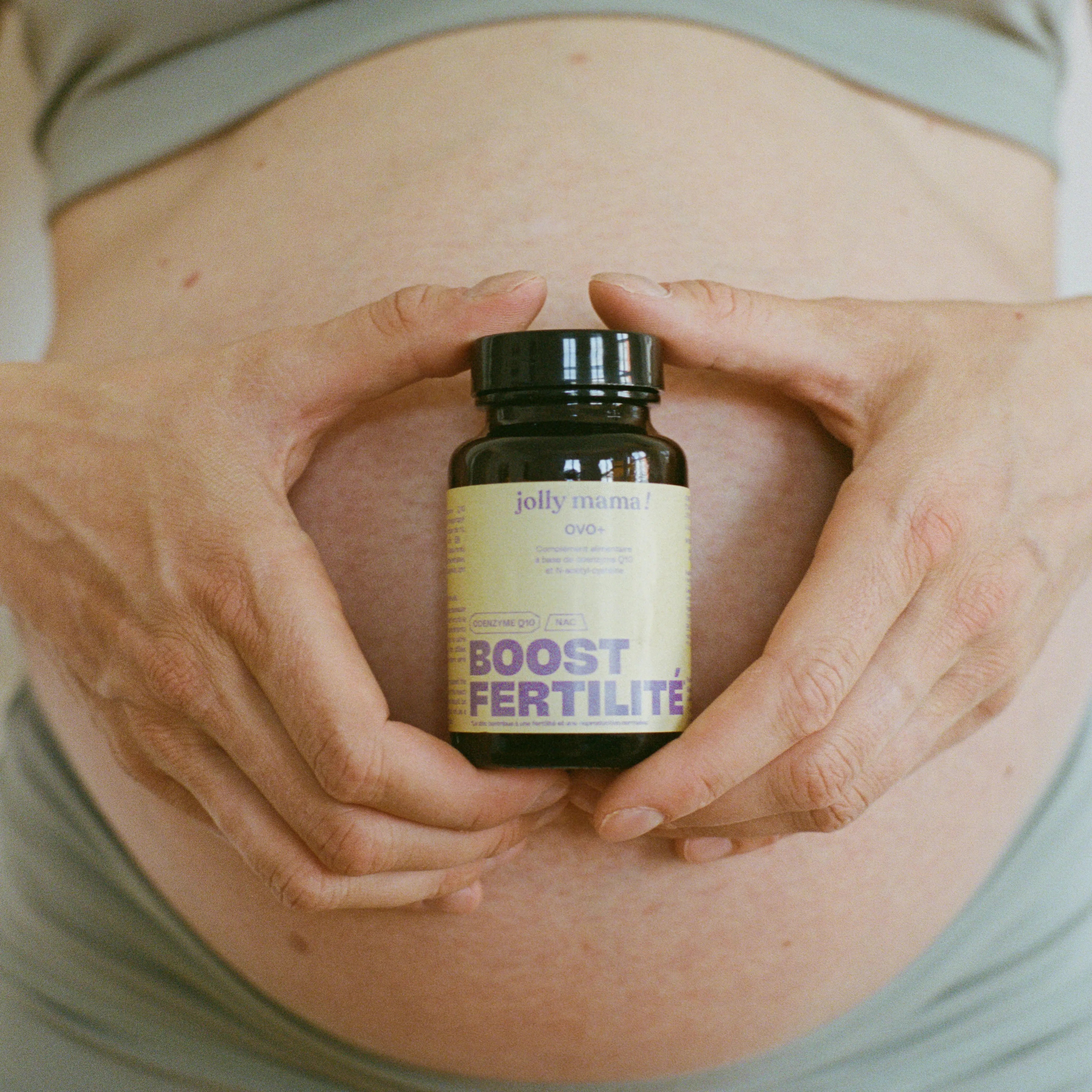 Jolly Mama Ovo+ complément alimentaire fertilité zinc 1 mois