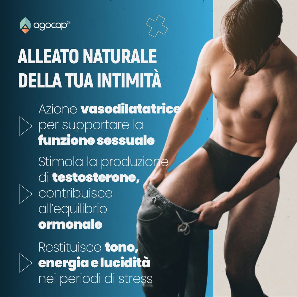 Agocap Vigralis complément énergie homme maca