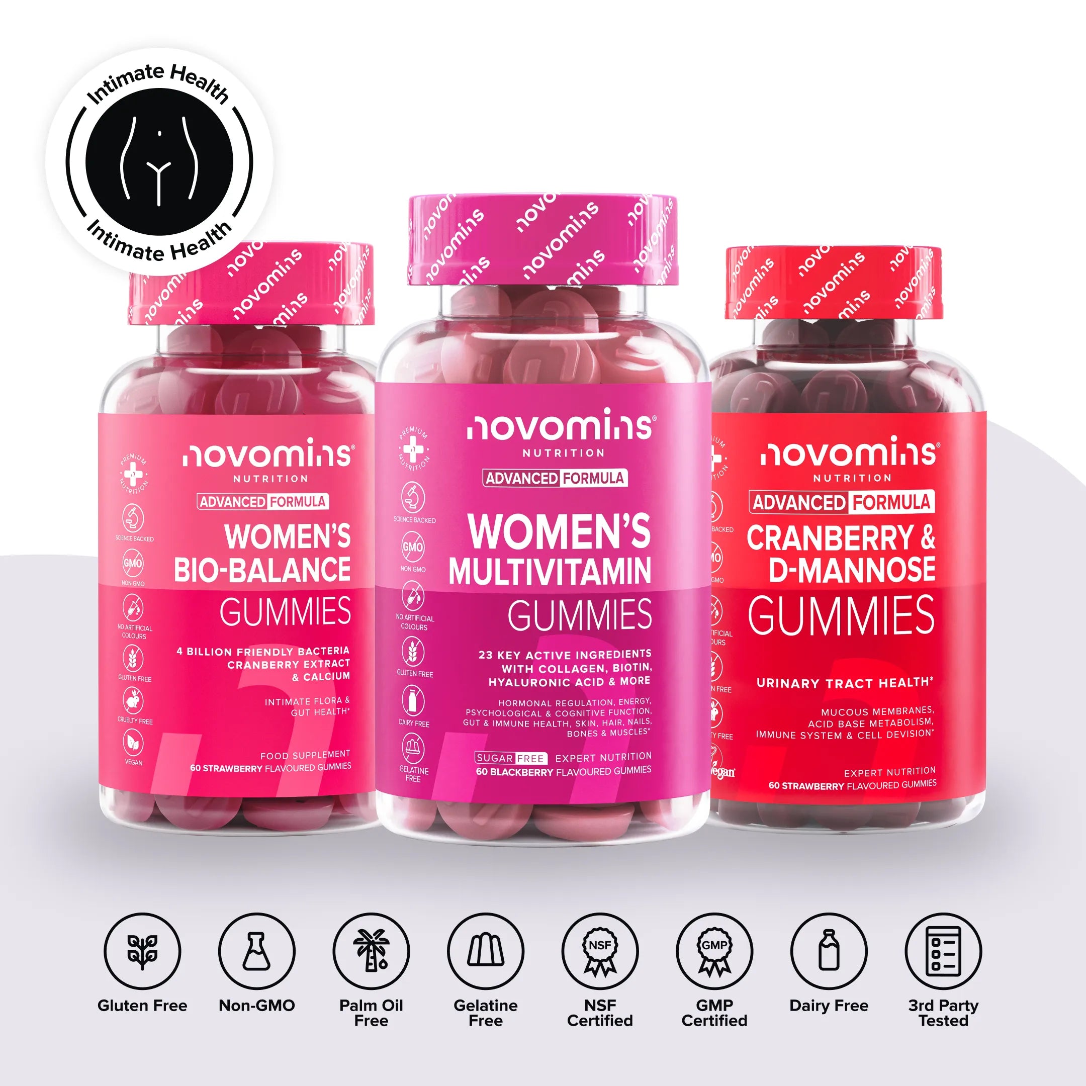 Novomins Coffrets Packs Bien-être Complet Femmes Multivit