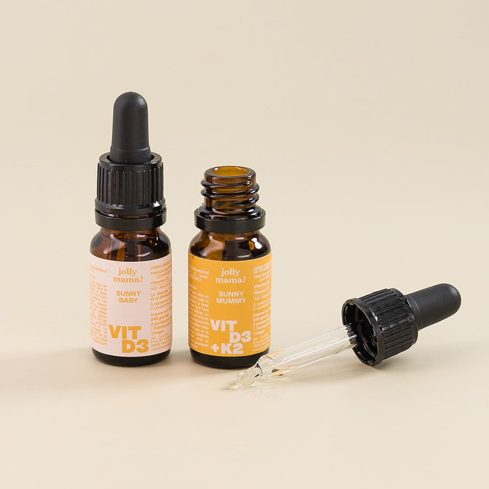 Jolly Mama Lots et packs Vitamine D Mama & Baby pack duo D3