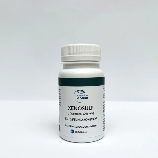 Le Stum Détoxifiant Xénosulf complément foie chlorelle