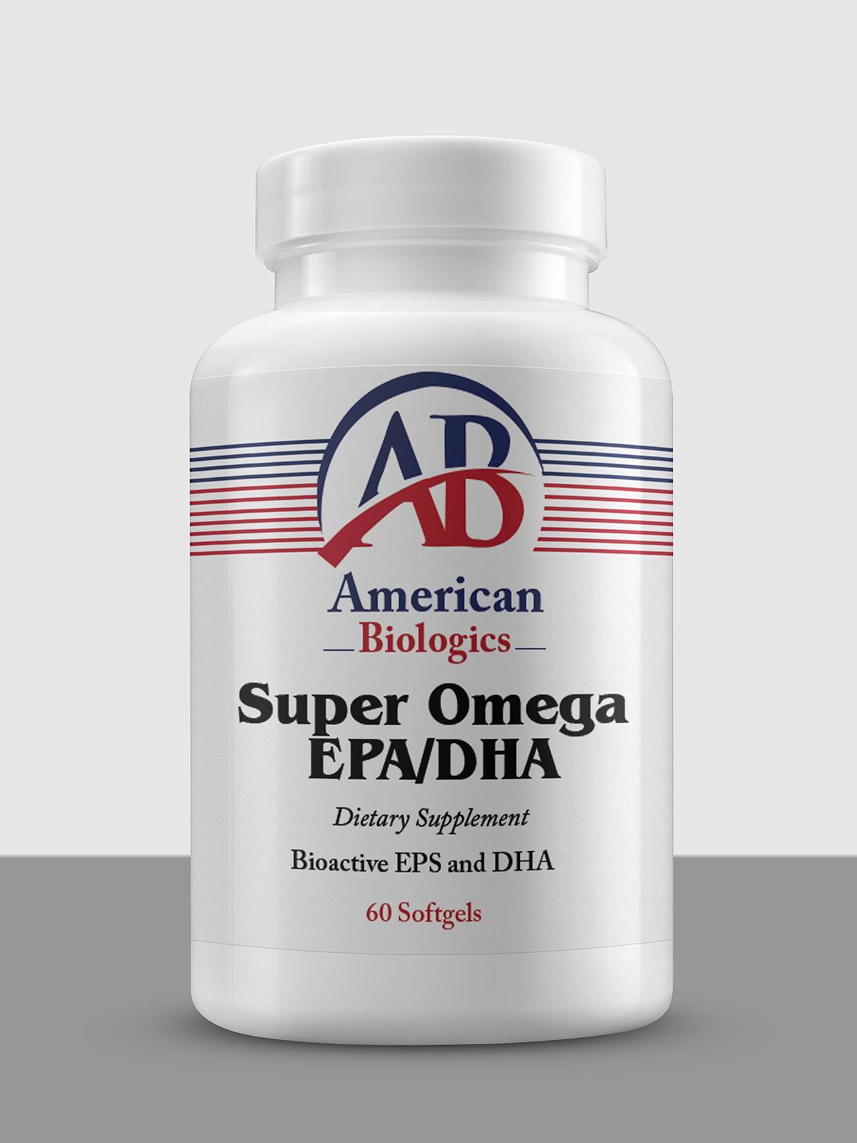 American Biologics Super Omega EPA/DHA huile de poisson EPA 440mg