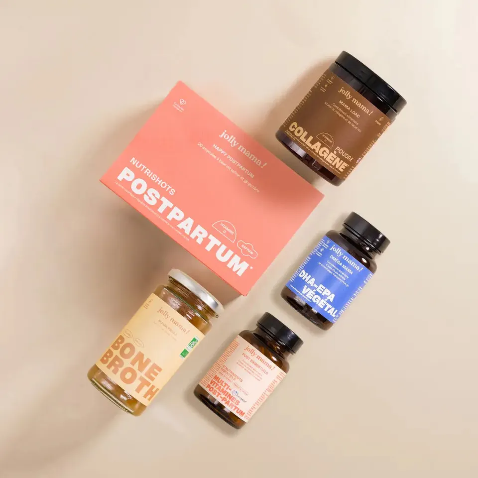 Jolly Mama Pack postpartum ultimate vitamines collagène