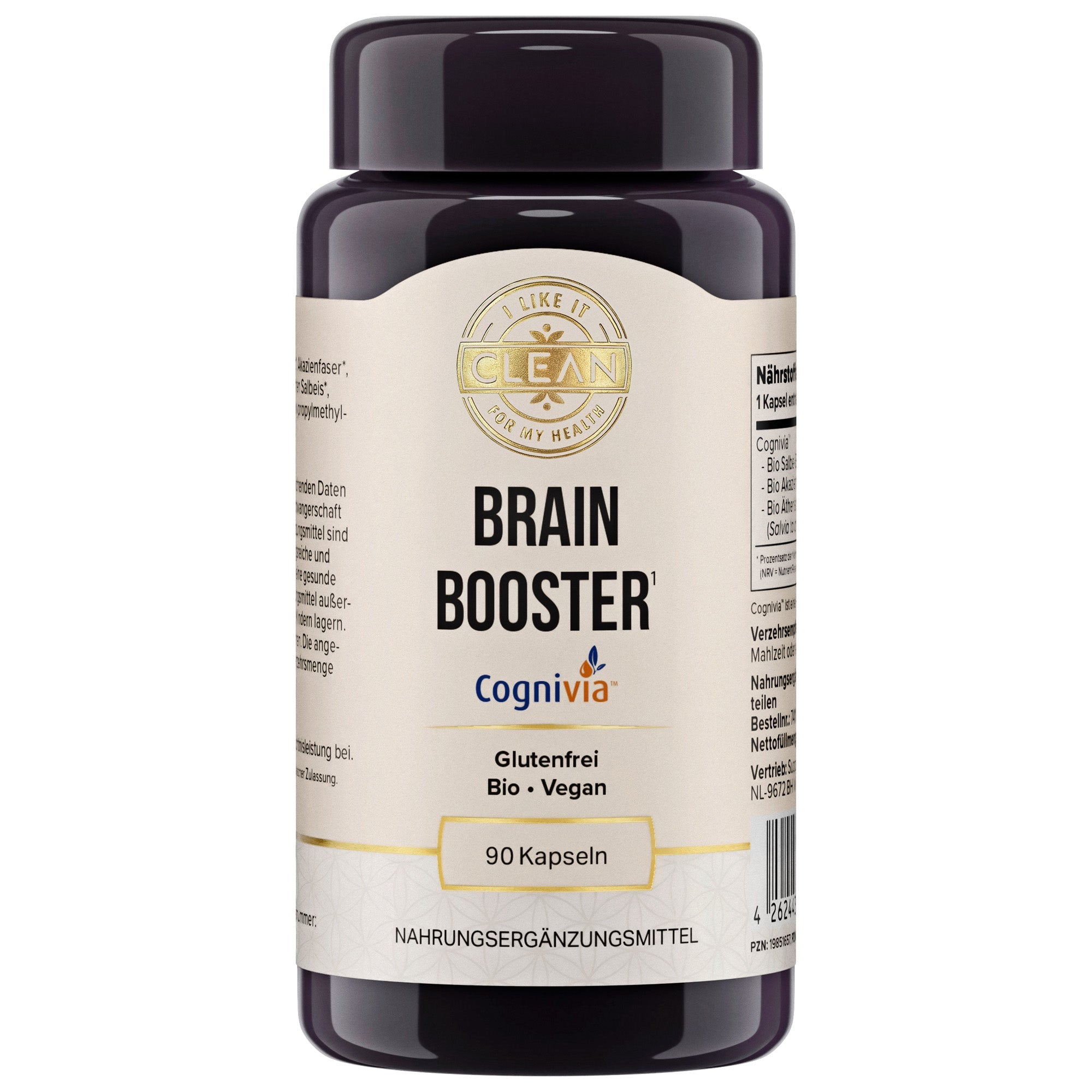 i like it clean Brain Booster gélules 90 gélules concentration sauge