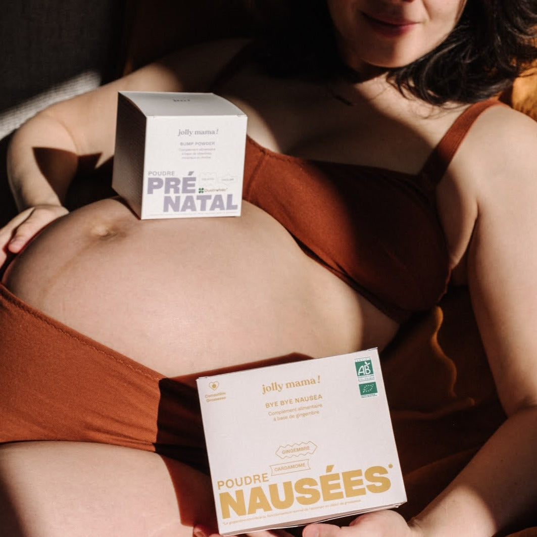 Jolly Mama Bye Bye Nausea gélules gingembre bio