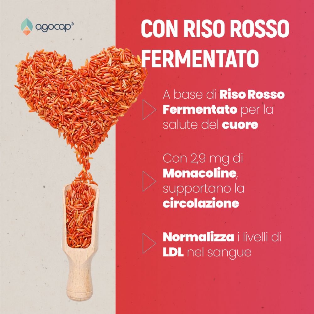 Agocap Colestaid PRO riz rouge complément 300 gélules cholestérol