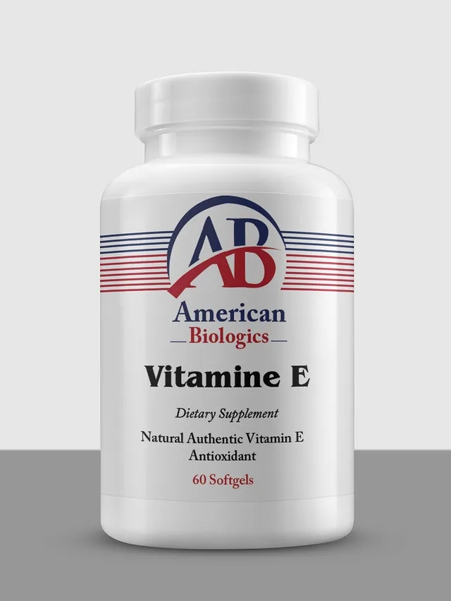 American Biologics Vitamine E complément 400 UI d-alpha-tocophérol