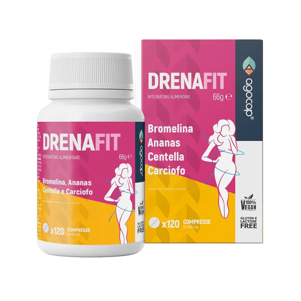 Agocap Detox DrenaFit complément drainant bromélaïne ananas