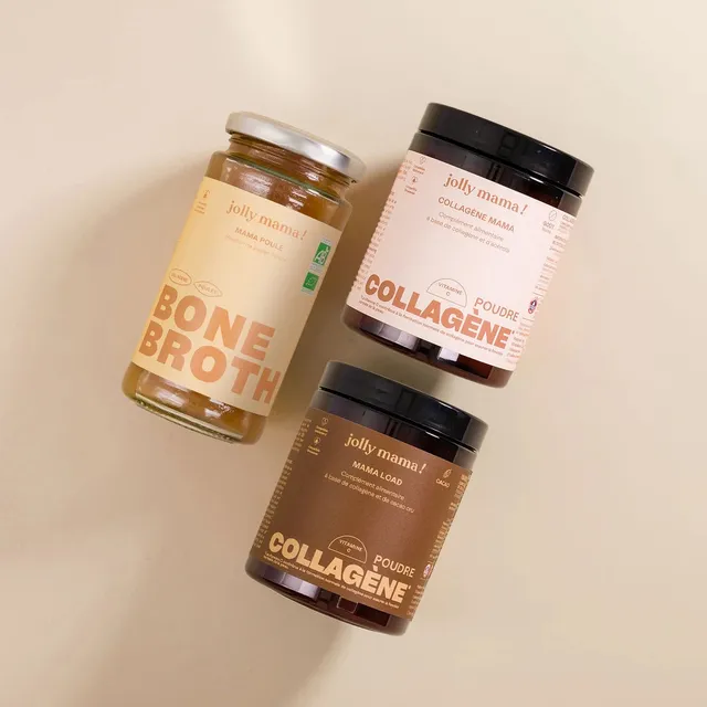 Jolly Mama Lots et packs Pack collagène marin cacao neutre