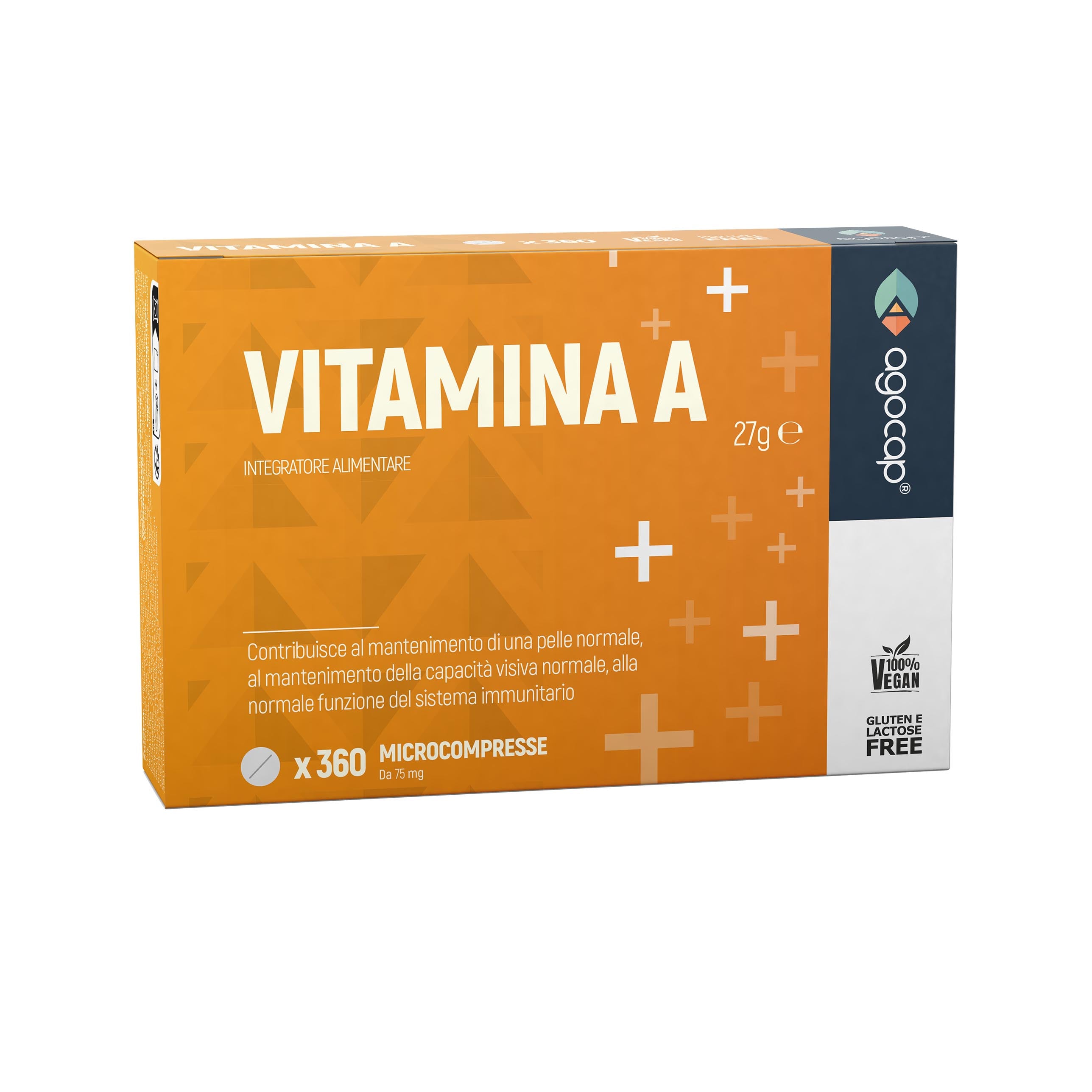 Agocap Vitamine e Minerali Vitamine A 1200 mcg comprimés 360