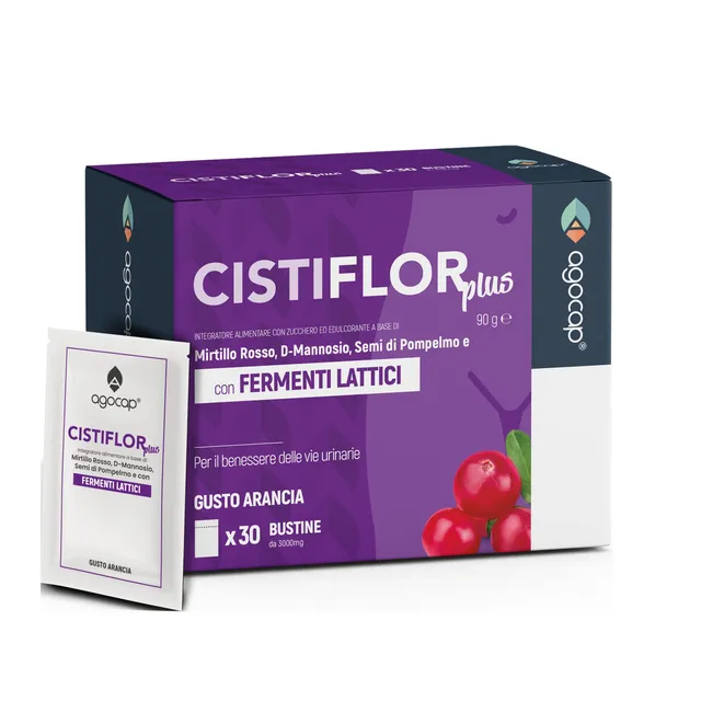 Agocap Benessere Urinario Cistiflor Plus gélules D-Mannose 60