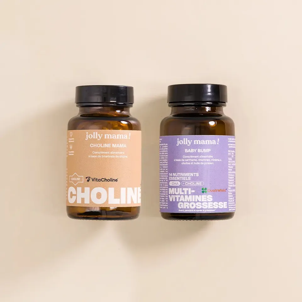 Jolly Mama Pack grossesse choline compléments B9 DHA
