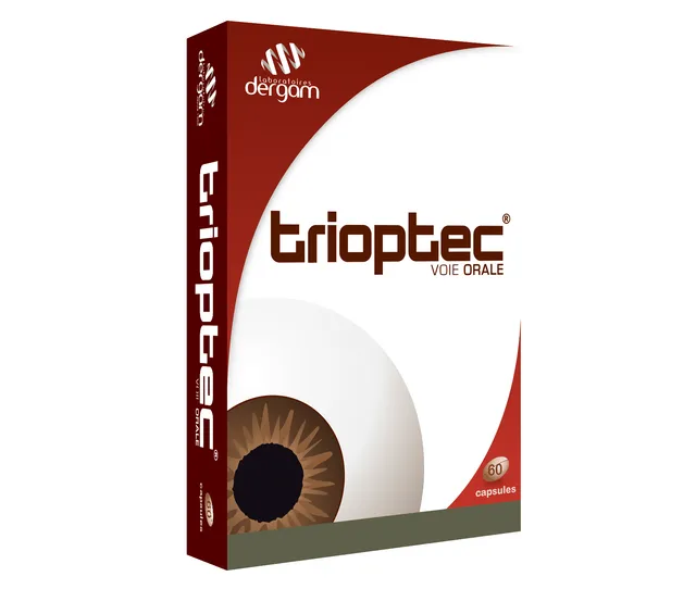 Dergam Trioptec complément yeux vision 60 gélules