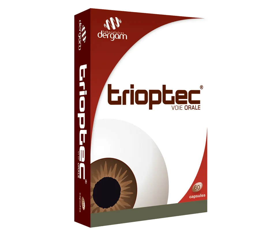 Dergam Trioptec complément yeux vision 60 gélules
