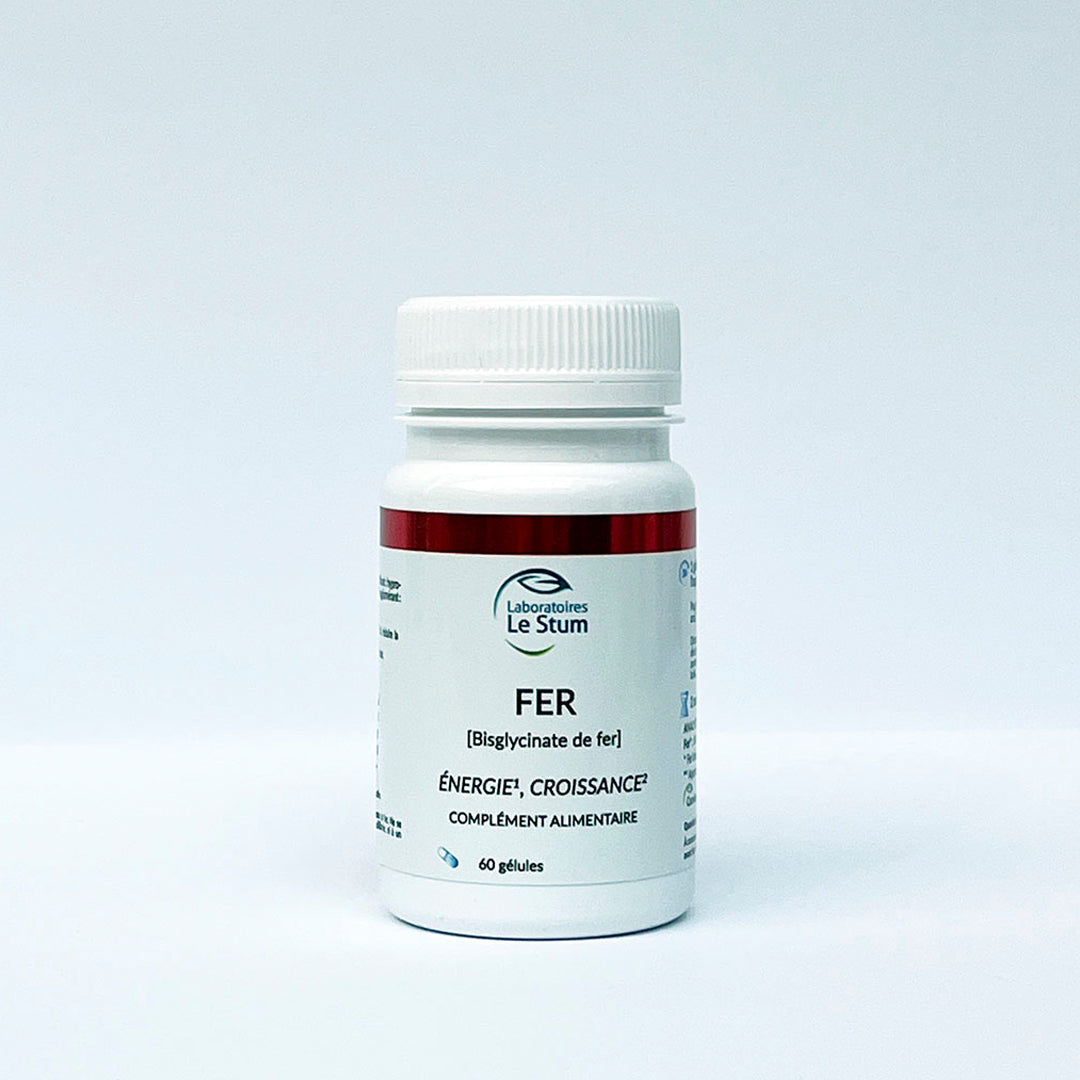 Le Stum Fer complément bisglycinate fatigue immunité FR