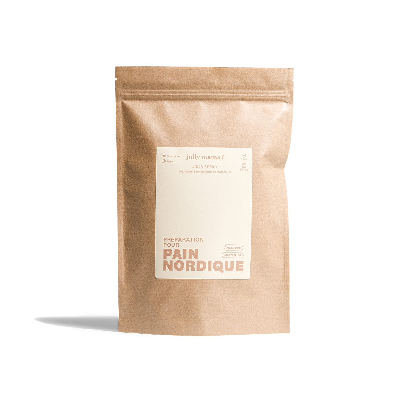 Jolly Mama Jolly Bread Pain Nordique 1 Produit Magnésium Vegan