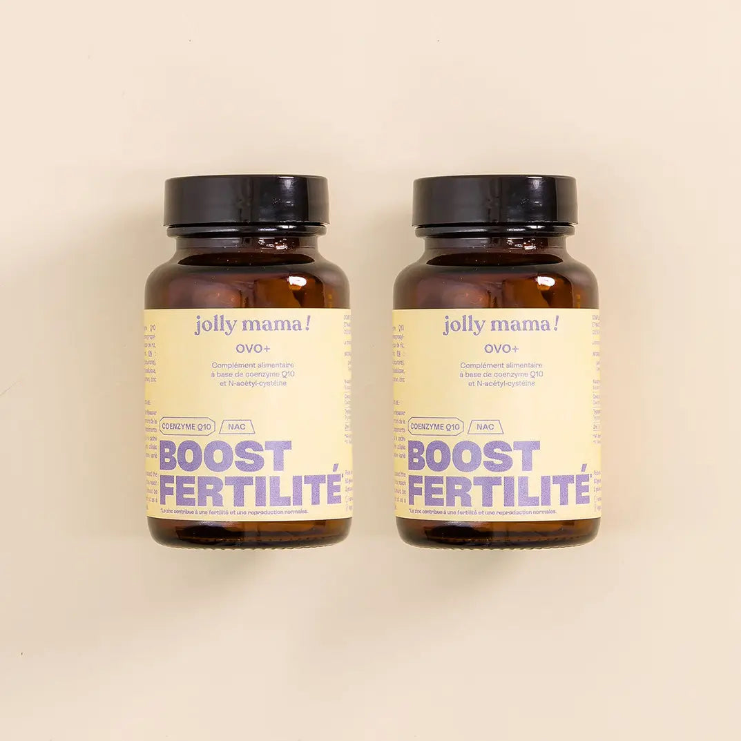 Jolly Mama Ovo+ complément alimentaire fertilité zinc 1 mois
