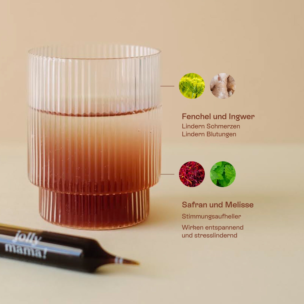 Jolly Mama Happy Postpartum complément alimentaire postpartum gingembre