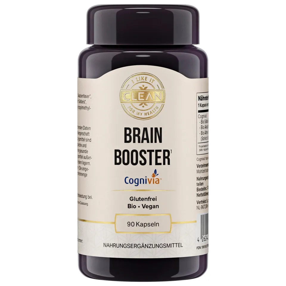 i like it clean Brain Booster gélules 90 gélules concentration sauge