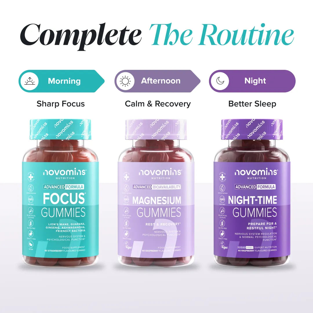 Novomins Gummies Concentration Focus Vitamine B12