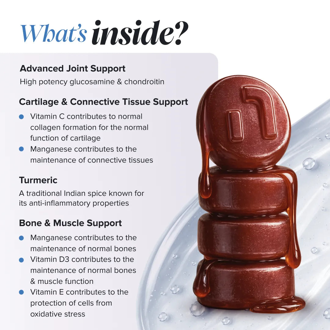 Novomins Os Gummies Articulations glucosamine curcuma