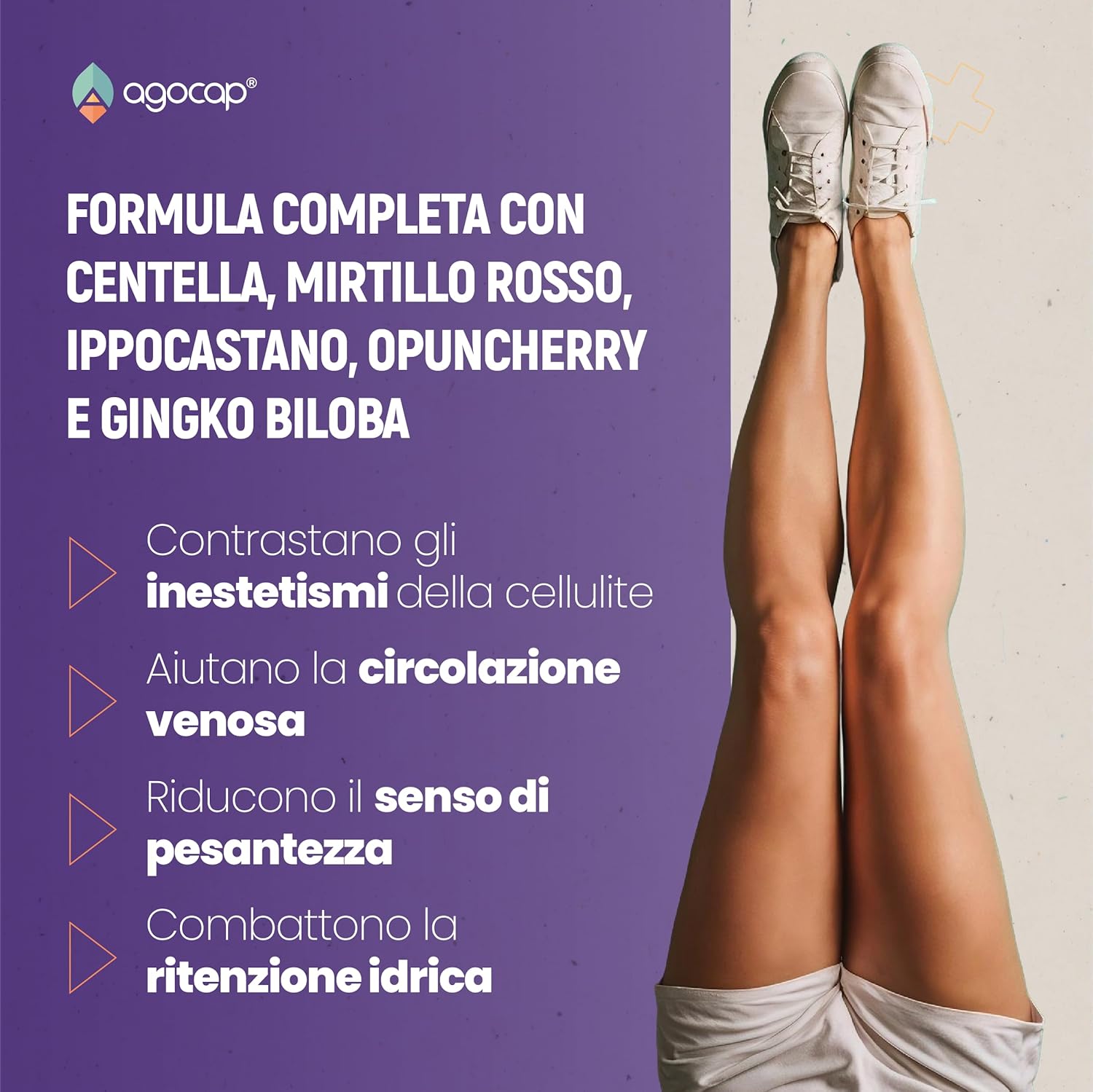 Agocap Venactum complément circulation diosmine gélules