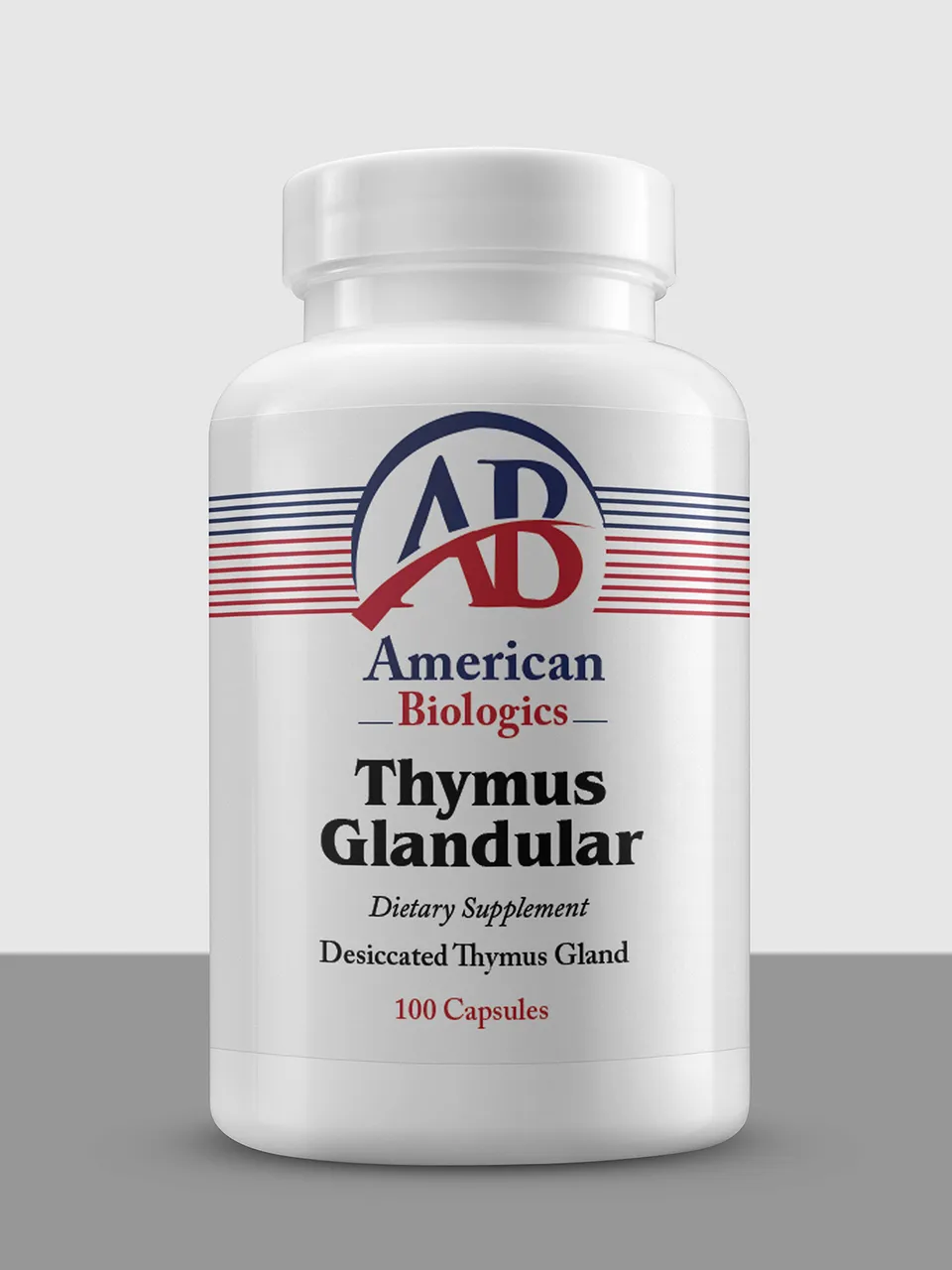 American Biologics Thymus Glandular immunité 150 mg comprimés