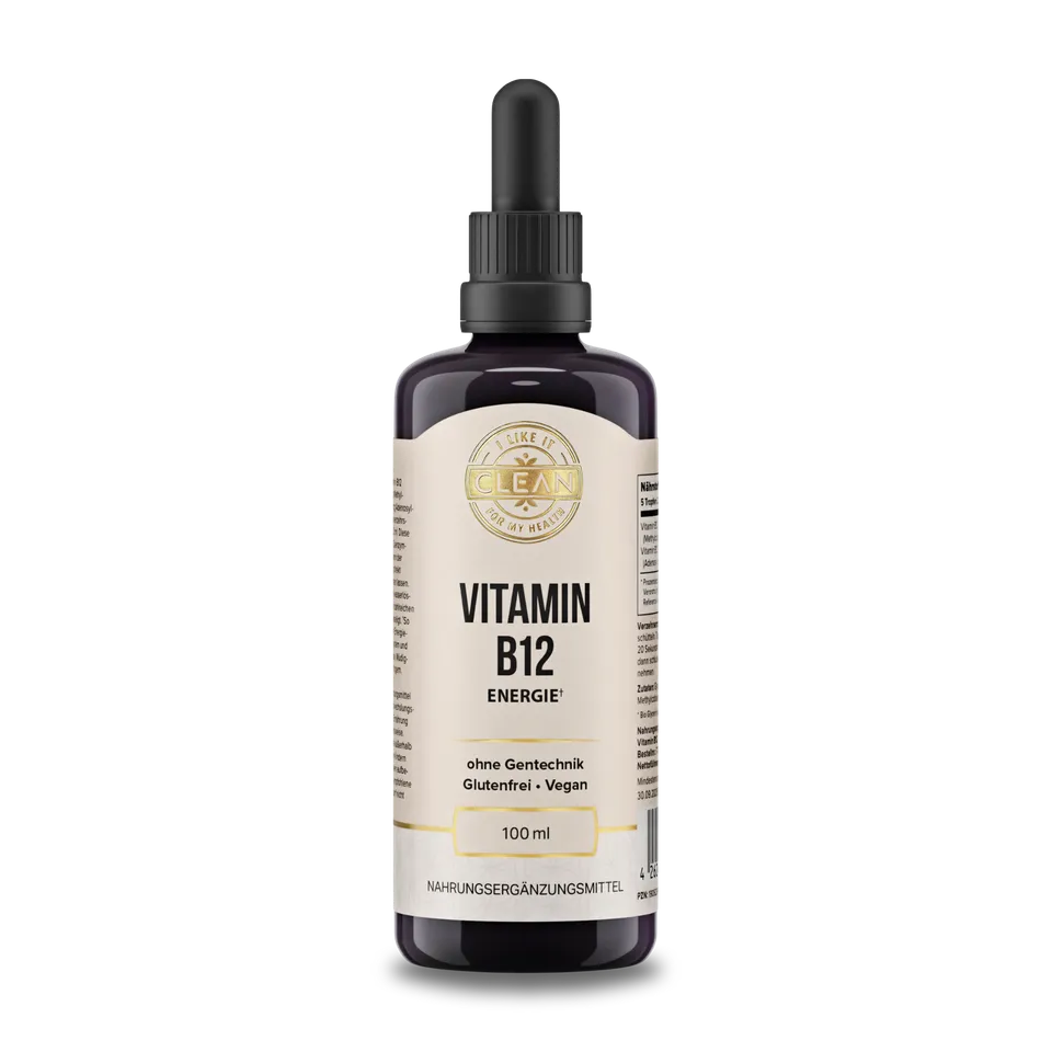 i like it clean Vitamin B12 vitamine B12 liquide 100 ml vegan