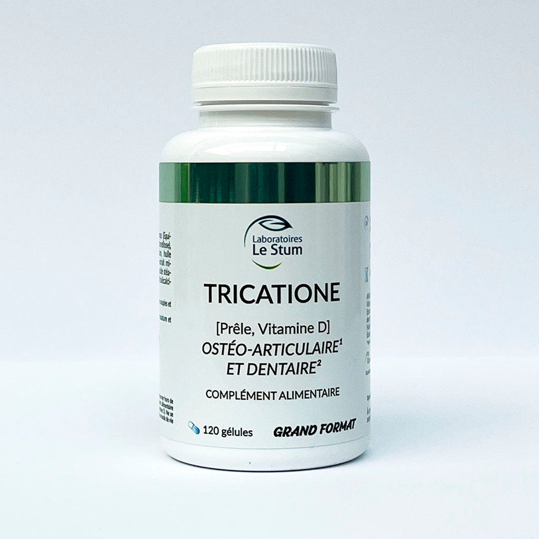 Le Stum Tricatione 60 Gélules Complément Os Silice