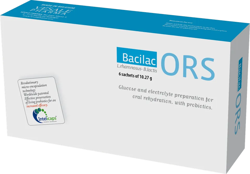 Vinalac Bacilac ORS probiotique 10 sticks diarrhée
