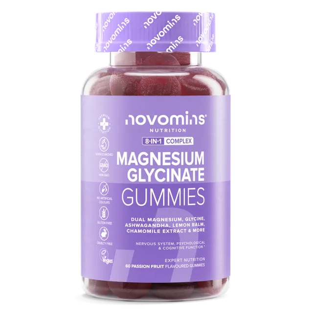 Novomins Sommeil Gummies Apaisants Magnésium Passion