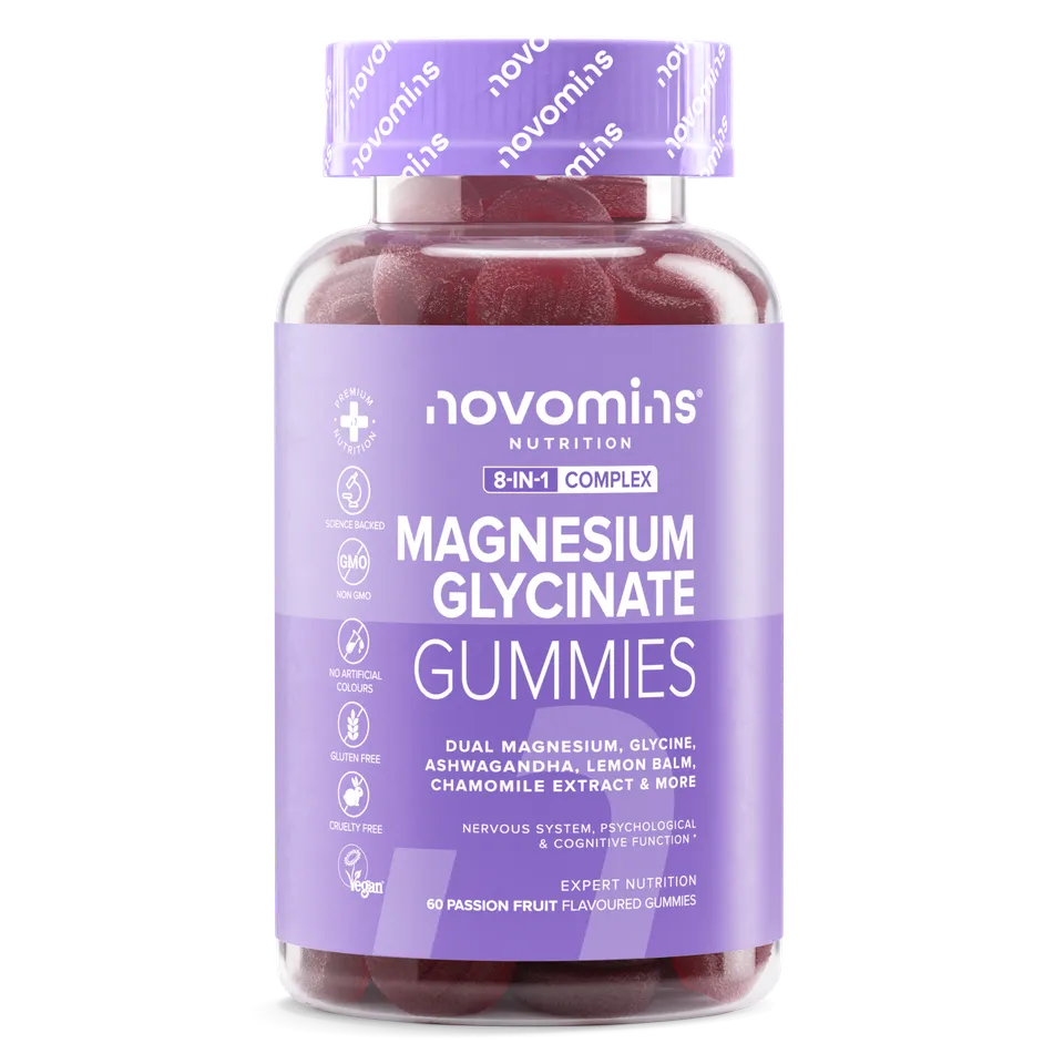 Novomins Sommeil Gummies Apaisants Magnésium Passion