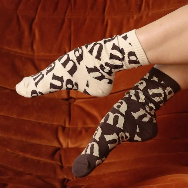 Jolly Mama Chaussettes Mama x Gamin Gamine coton taille unique