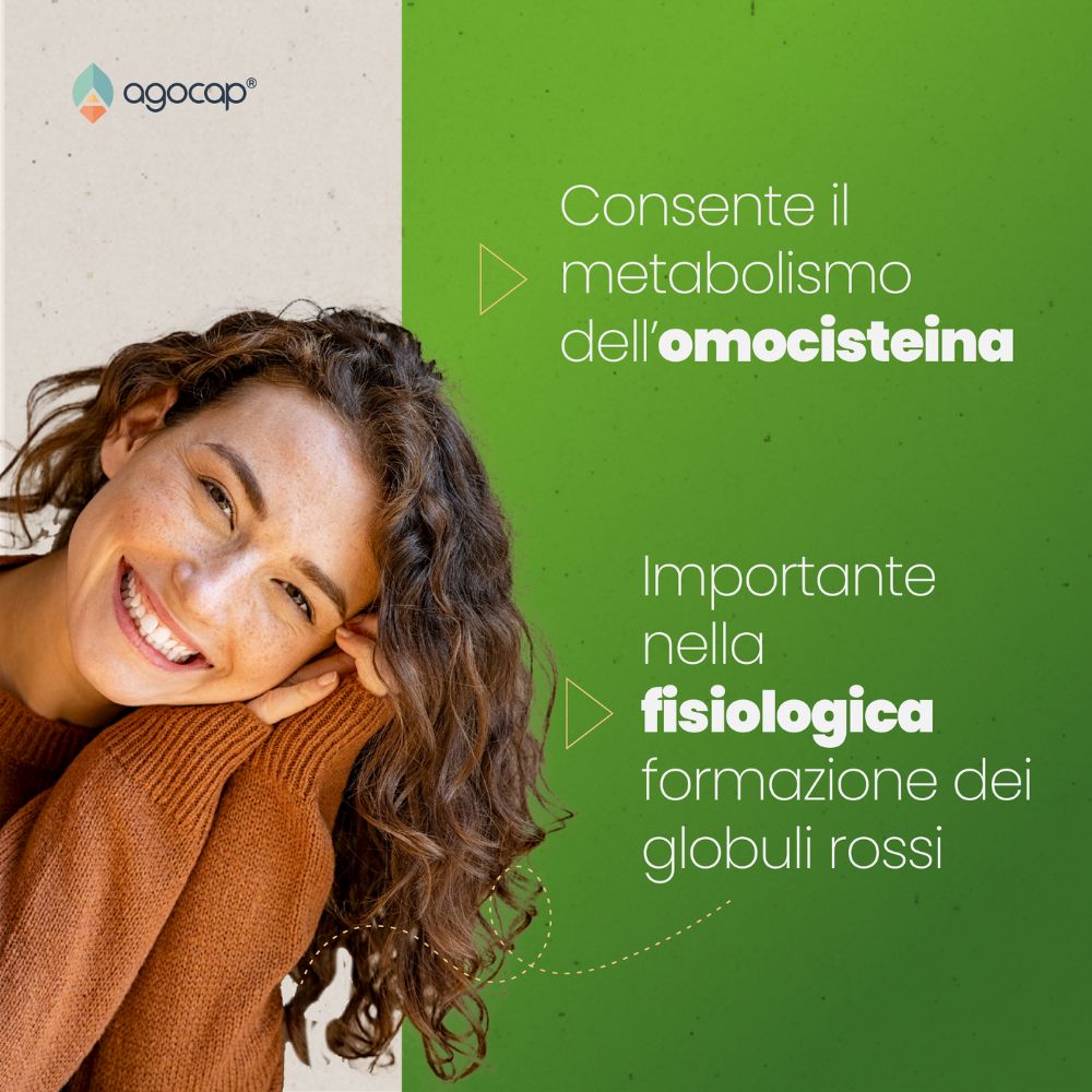 Agocap Vitamine e Minerali Vitamine B12 1000 mcg comprimés agrumes 160
